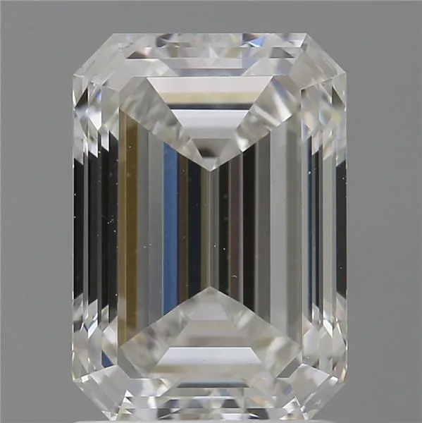 2.07ct Emerald Lab Grown Diamond (Colour F, Clarity VVS2, Cut EX, IGI Certified)