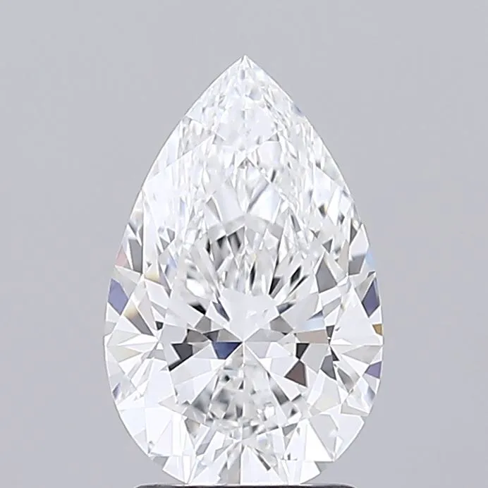 2.07ct Pear Lab Grown Diamond (Colour D, Clarity VVS2, IGI Certified)