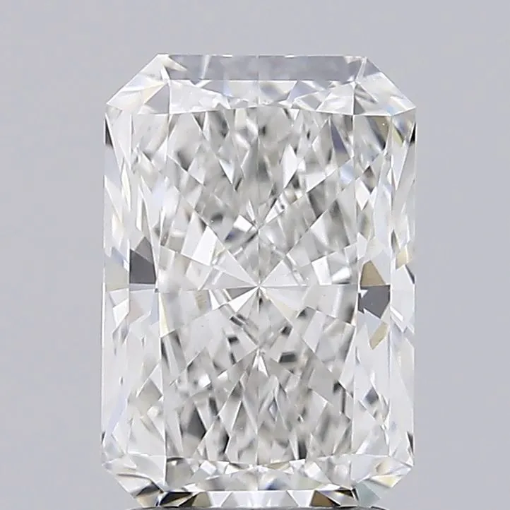 2.08ct Radiant Lab Grown Diamond (Colour F, Clarity VVS2, IGI Certified)