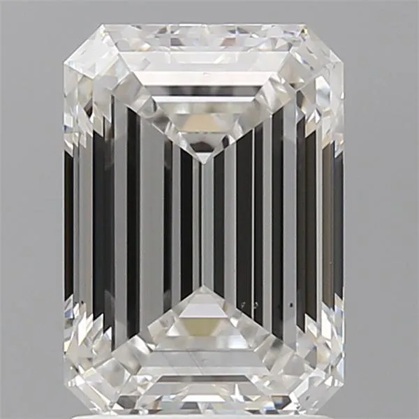 2.10ct Emerald Lab Grown Diamond (Colour F, Clarity VS1, Cut EX, IGI Certified)