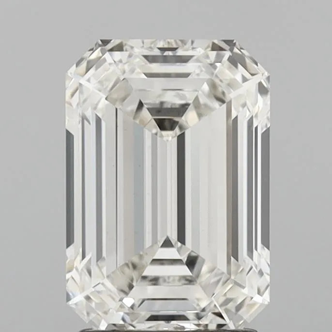2.10ct Emerald Lab Grown Diamond (Colour G, Clarity VVS2, IGI Certified)