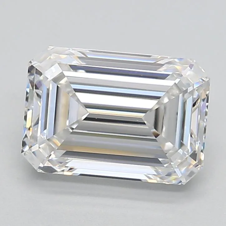 2.11ct Emerald Lab Grown Diamond (Colour D, Clarity IF, IGI Certified)