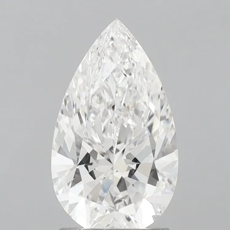 2.11ct Pear Lab Grown Diamond (Colour E, Clarity VVS2, IGI Certified)