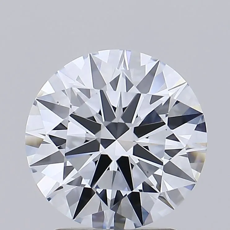 2.11ct Round Lab Grown Diamond (Colour Blue, Clarity VVS2, Cut ID, IGI Certified)