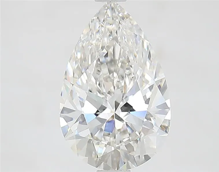 2.13ct Pear Lab Grown Diamond (Colour F, Clarity VVS2, IGI Certified)