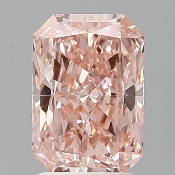 2.13ct Radiant Lab Grown Diamond (Colour Fancy Vivid Pink, Clarity VS1, IGI Certified)
