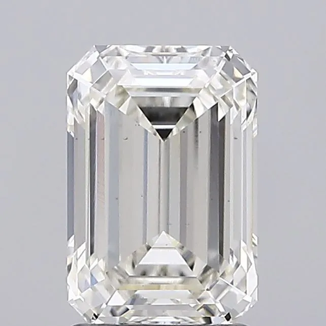 2.17ct Emerald Lab Grown Diamond (Colour I, Clarity VS2, IGI Certified)