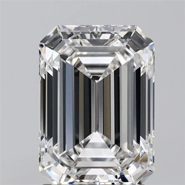 2.19ct Emerald Lab Grown Diamond (Colour F, Clarity VVS2, IGI Certified)