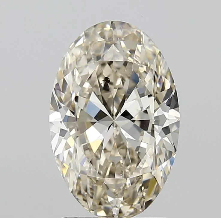 2.20ct Oval Natural Diamond (Colour M, Clarity SI2, GIA Certified)