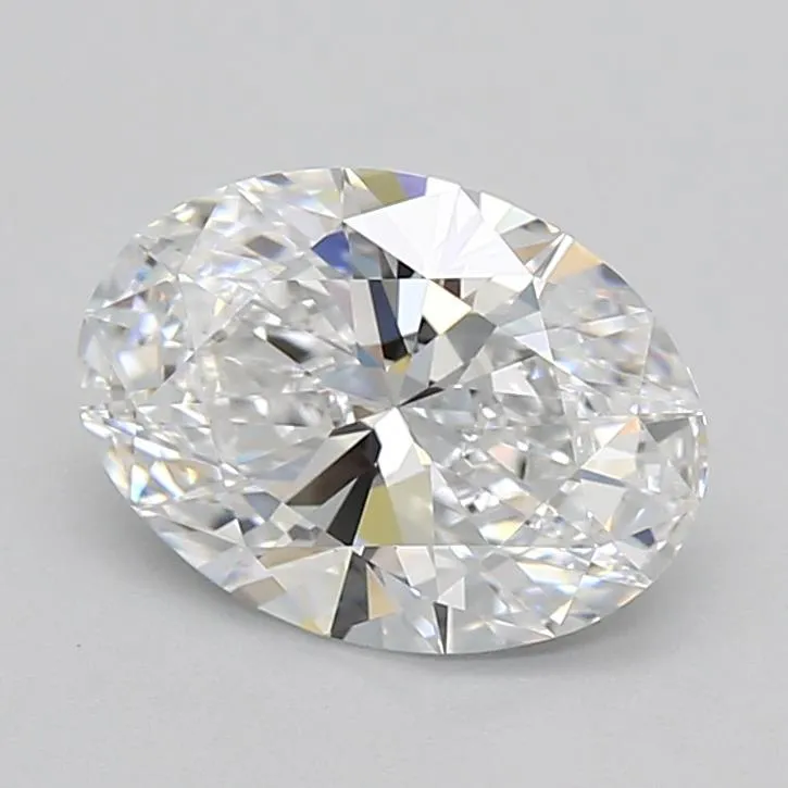 2.21ct Oval Lab Grown Diamond (Colour D, Clarity VVS1, IGI Certified)