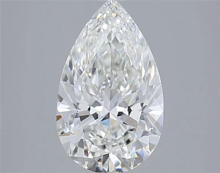 2.21ct Pear Lab Grown Diamond (Colour F, Clarity VVS1, IGI Certified)