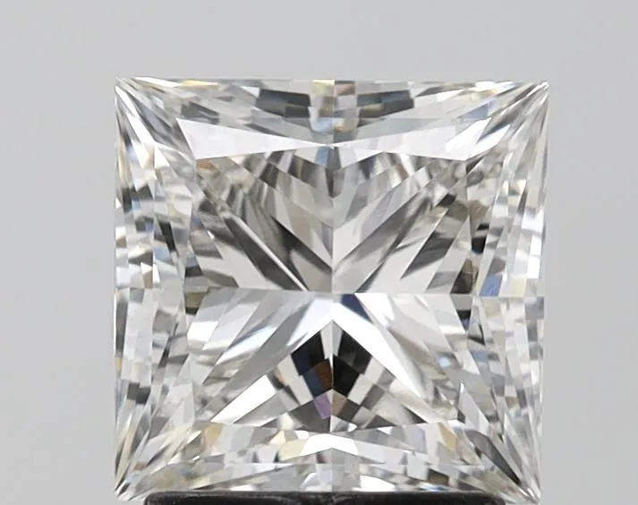 2.22ct Princess Lab Grown Diamond (Colour H, Clarity VVS2, IGI Certified)