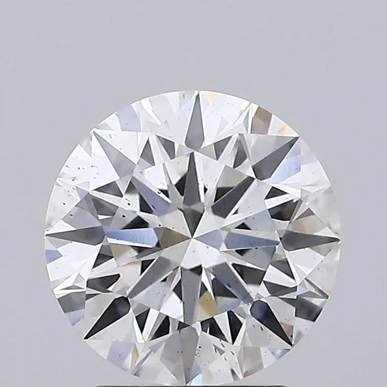 2.22ct Round Lab Grown Diamond (Colour E, Clarity SI1, Cut ID, IGI Certified)