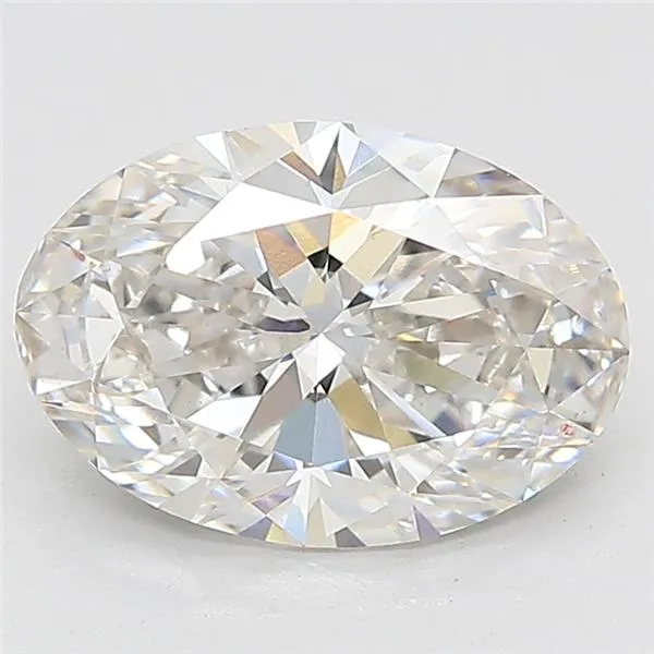 2.23ct Oval Lab Grown Diamond (Colour G, Clarity VVS2, IGI Certified)