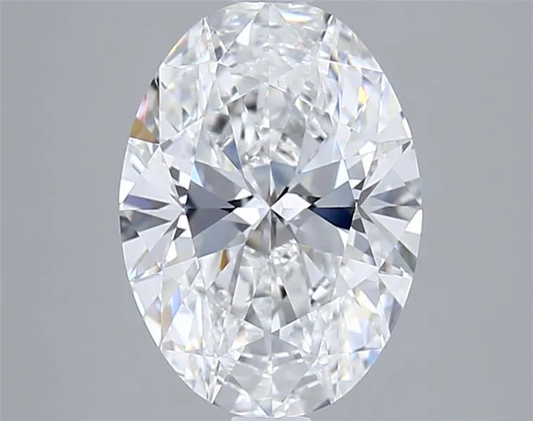 2.42ct Oval Lab Grown Diamond (Colour D, Clarity VVS1, IGI Certified)