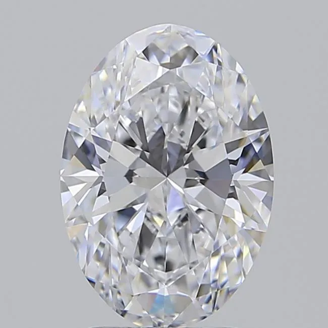 2.43ct Oval Lab Grown Diamond (Colour D, Clarity IF, IGI Certified)