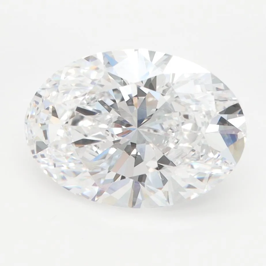 2.44ct Oval Lab Grown Diamond (Colour D, Clarity IF, IGI Certified)
