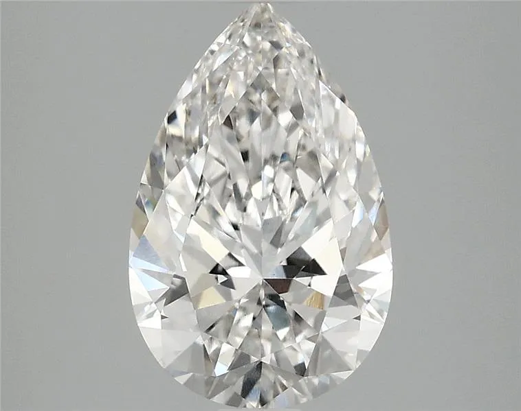 2.44ct Pear Lab Grown Diamond (Colour F, Clarity VVS2, IGI Certified)