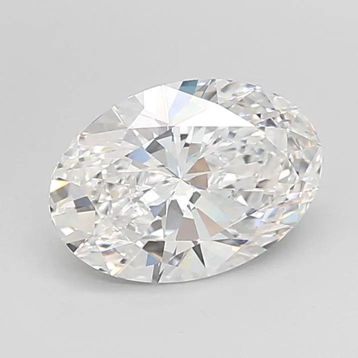 2.45ct Oval Lab Grown Diamond (Colour D, Clarity FL, GIA Certified)