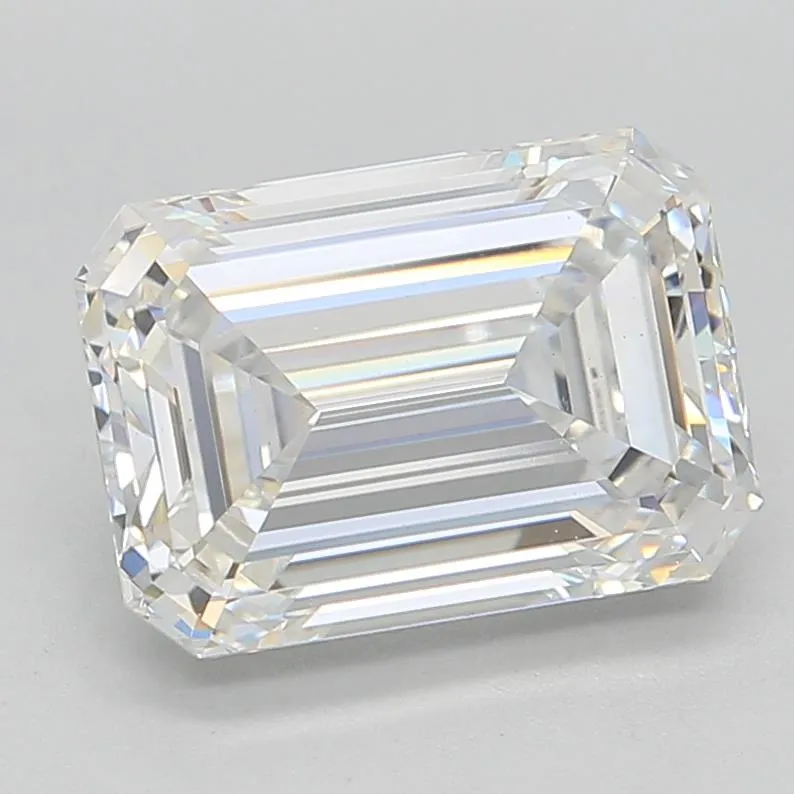 2.47ct Emerald Lab Grown Diamond (Colour G, Clarity VS1, IGI Certified)