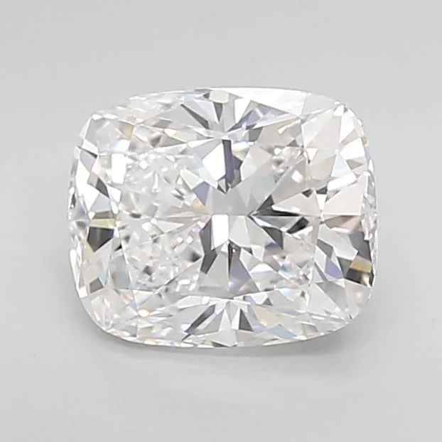 2.50ct Cushion modified Lab Grown Diamond (Colour D, Clarity IF, Cut EX, IGI Certified)