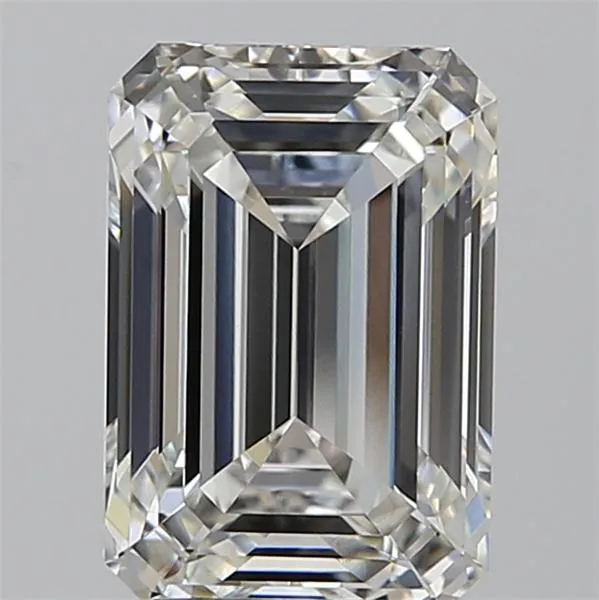 2.50ct Emerald Lab Grown Diamond (Colour F, Clarity VVS1, IGI Certified)
