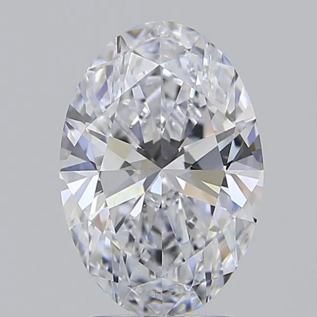 2.50ct Oval Lab Grown Diamond (Colour D, Clarity VVS1, Cut EX, GIA Certified)