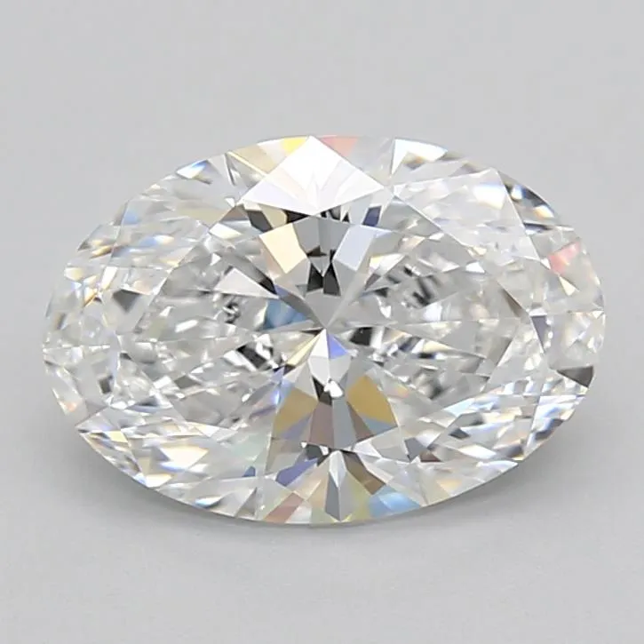 2.50ct Oval Lab Grown Diamond (Colour D, Clarity VVS1, IGI Certified)