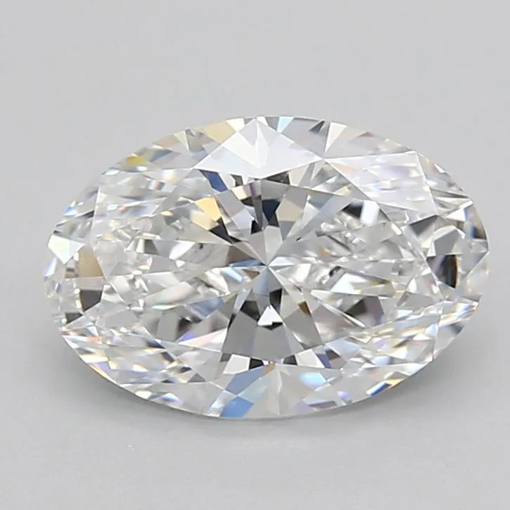 2.50ct Oval Lab Grown Diamond (Colour D, Clarity VVS1, IGI Certified)