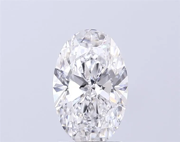 2.50ct Oval Lab Grown Diamond (Colour F, Clarity VVS2, IGI Certified)