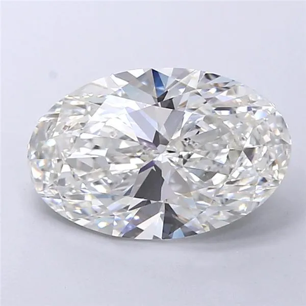 2.50ct Oval Lab Grown Diamond (Colour G, Clarity VS2, IGI Certified)