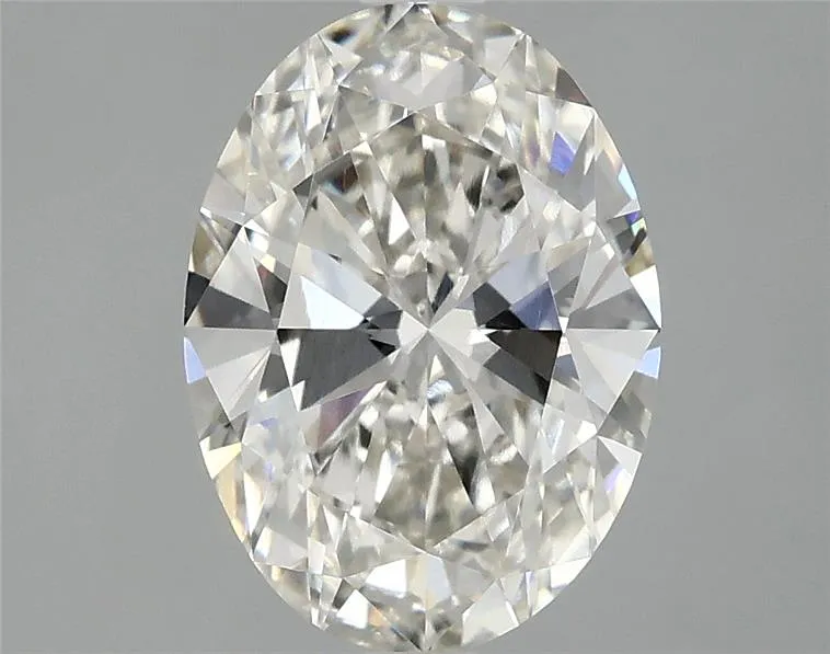 2.50ct Oval Lab Grown Diamond (Colour G, Clarity VVS2, IGI Certified)