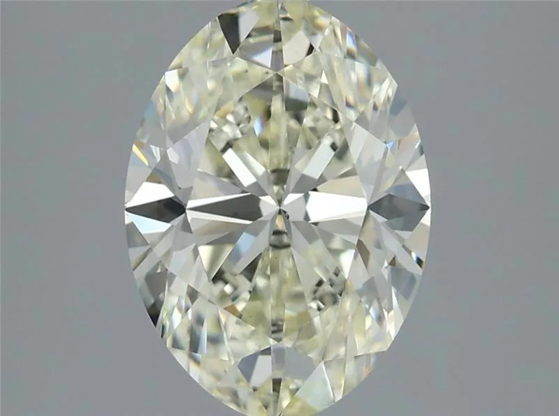 2.50ct Oval Natural Diamond (Colour M, Clarity VS1, GIA Certified)
