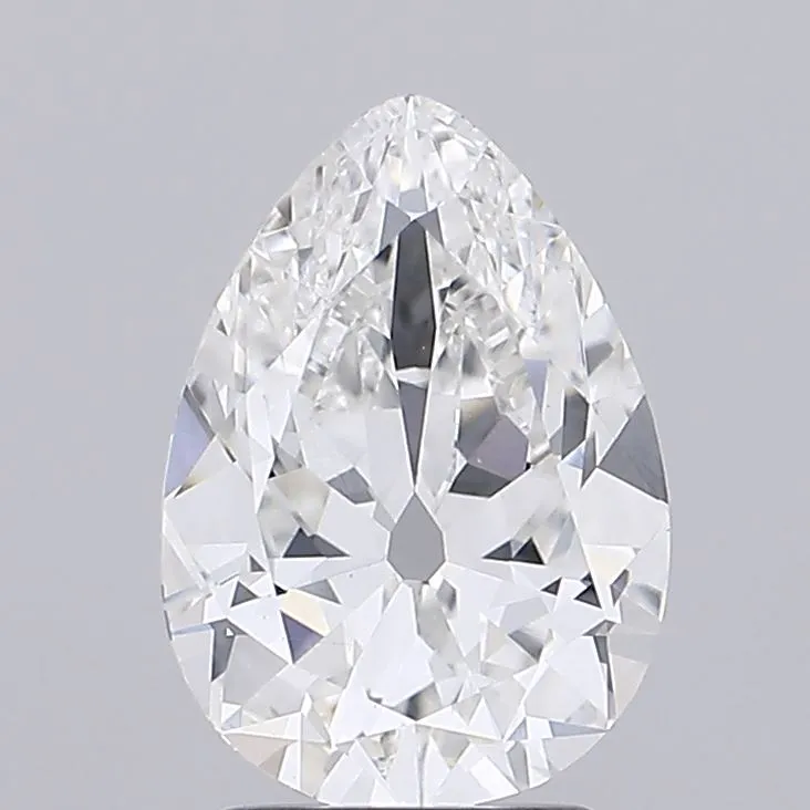 2.50ct Pear Lab Grown Diamond (Colour F, Clarity VVS2, IGI Certified)