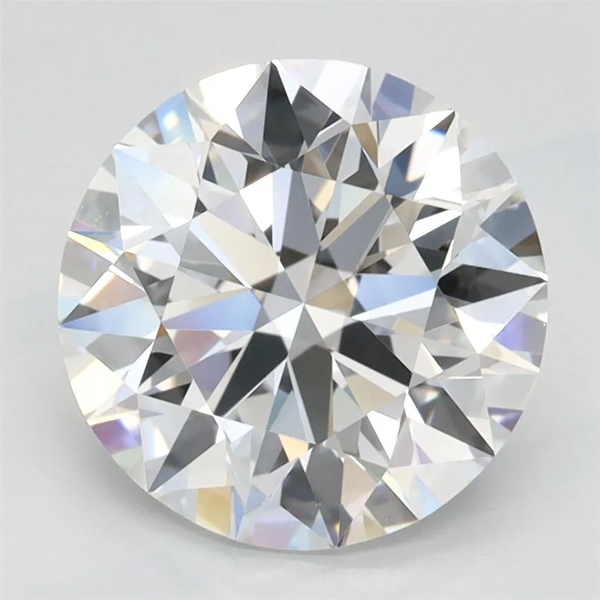 2.50ct Round Lab Grown Diamond (Colour D, Clarity IF, Cut ID, IGI Certified)