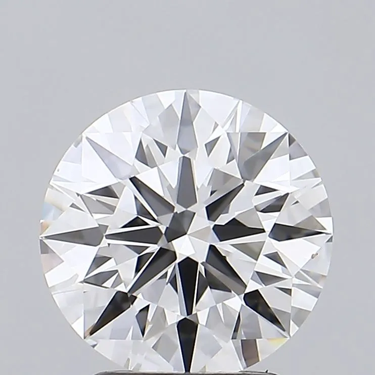 2.50ct Round Lab Grown Diamond (Colour E, Clarity IF, Cut ID, IGI Certified)
