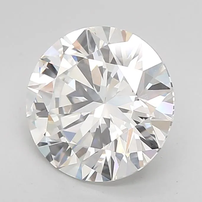 2.50ct Round Lab Grown Diamond (Colour F, Clarity VVS2, Cut ID, IGI Certified)