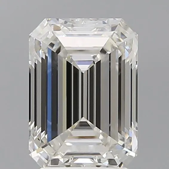 2.51ct Emerald Lab Grown Diamond (Colour G, Clarity VVS2, IGI Certified)