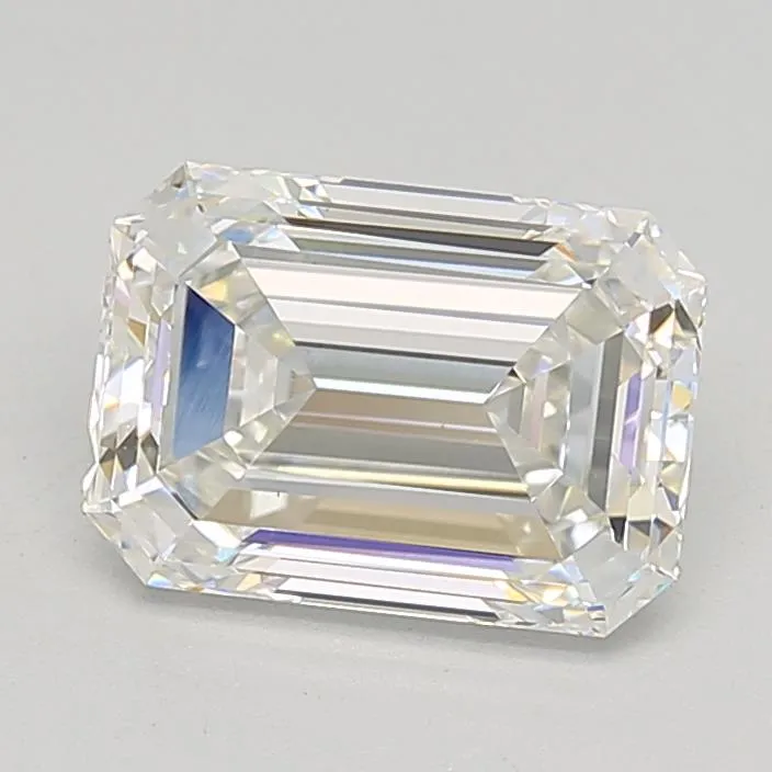 2.51ct Emerald Lab Grown Diamond (Colour G, Clarity VVS2, IGI Certified)