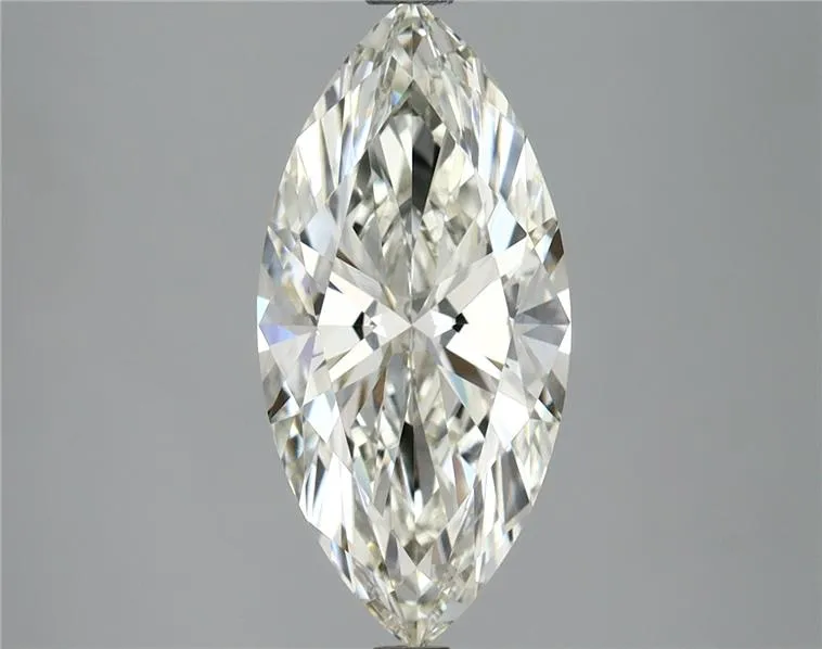 2.52ct Marquise Lab Grown Diamond (Colour I, Clarity VVS2, IGI Certified)
