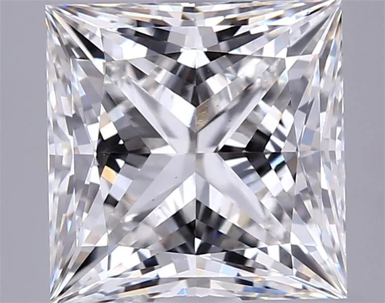 2.52ct Princess Lab Grown Diamond (Colour G, Clarity VS1, IGI Certified)