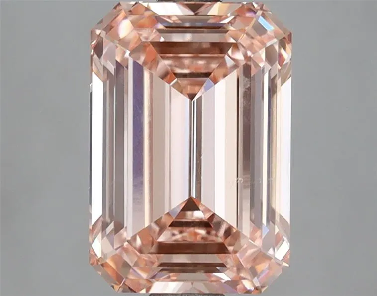 2.53ct Emerald Lab Grown Diamond (Colour Fancy Intense Pink, Clarity VVS2, IGI Certified)