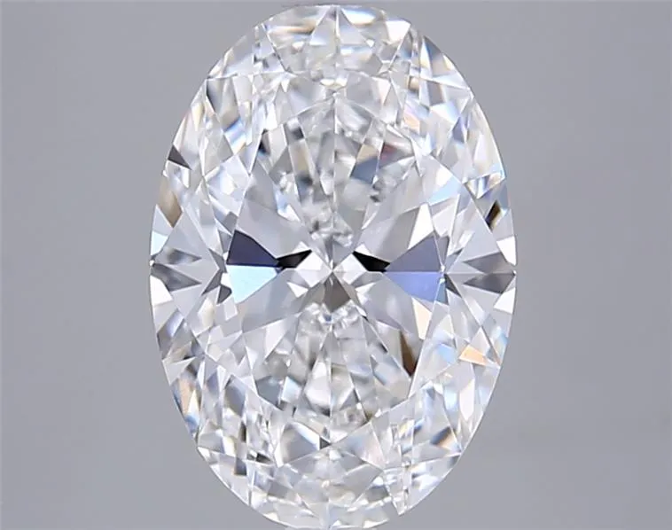 2.53ct Oval Lab Grown Diamond (Colour E, Clarity VVS1, IGI Certified)