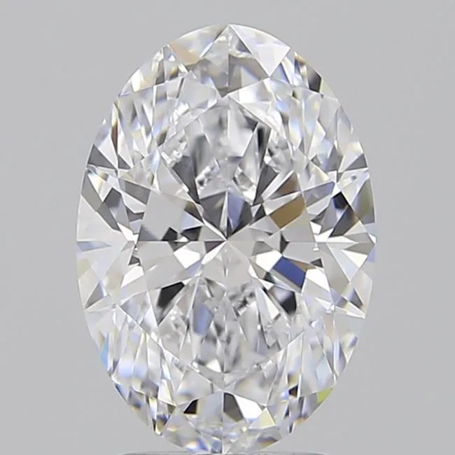 2.54ct Oval Lab Grown Diamond (Colour D, Clarity IF, Cut EX, GIA Certified)