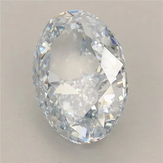 2.54ct Oval Lab Grown Diamond (Colour Fancy Blue, Clarity VVS2, IGI Certified)