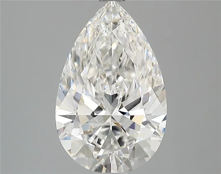 2.54ct Pear Lab Grown Diamond (Colour E, Clarity VVS1, Cut EX, IGI Certified)