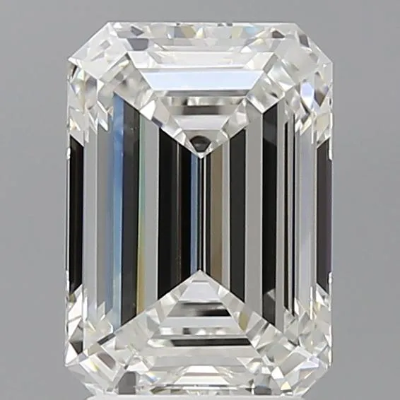 2.56ct Emerald Lab Grown Diamond (Colour F, Clarity VVS2, IGI Certified)
