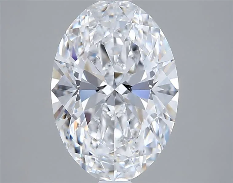 2.57ct Oval Lab Grown Diamond (Colour D, Clarity VVS2, IGI Certified)