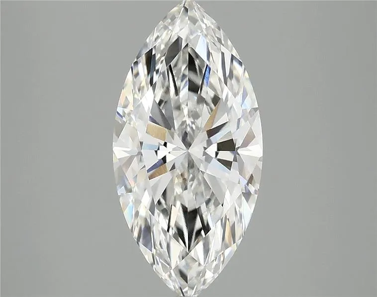 2.58ct Marquise Lab Grown Diamond (Colour G, Clarity VVS2, IGI Certified)