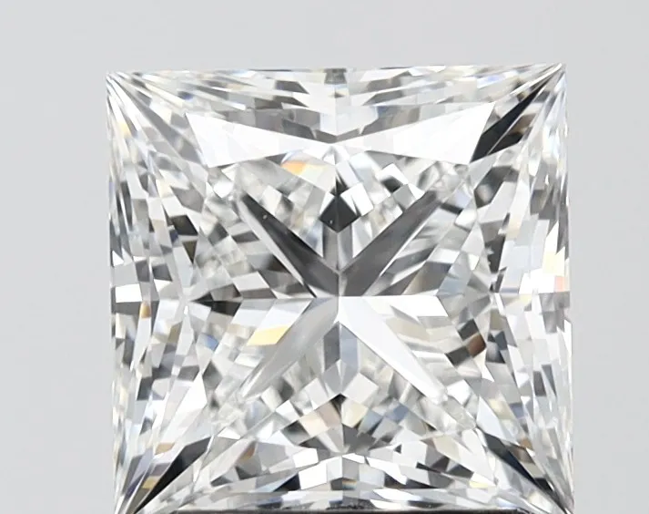 2.59ct Princess Lab Grown Diamond (Colour E, Clarity VVS1, IGI Certified)